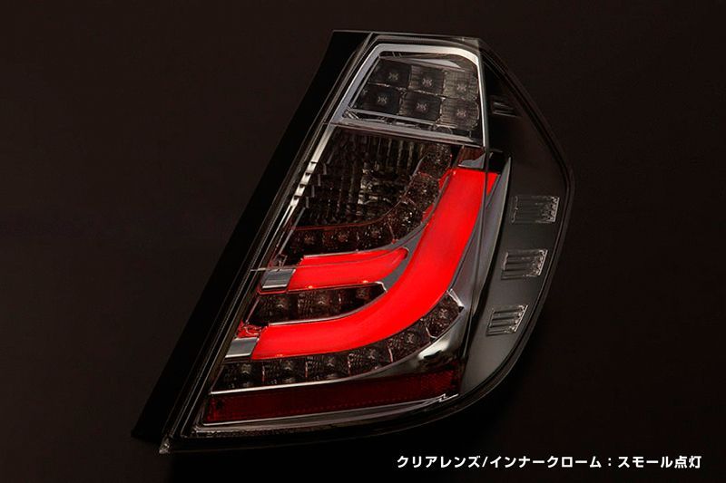 全5色 GE6/GE7/GE8/GE9/GP1/GP4 フィット/フィットRS LED テールランプ 流星バージョン // シーケンシャルウインカー  3D ライトバー ファイバー ハイブリッド - メルカリ