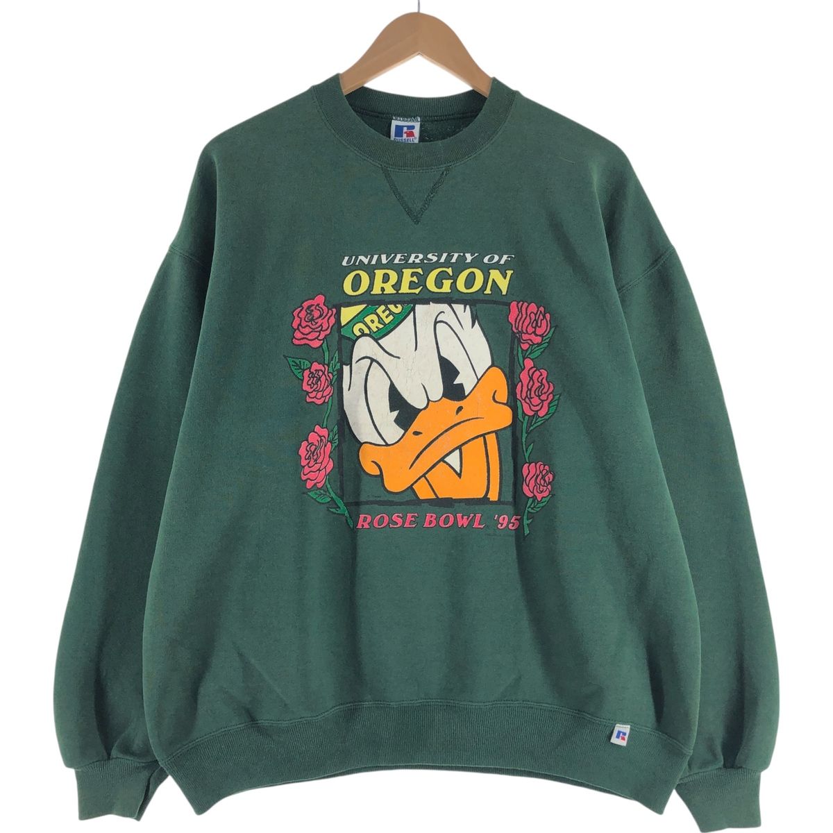 古着 90年代 ラッセル Russell DISNEY ディズニー DONALD DUCK 