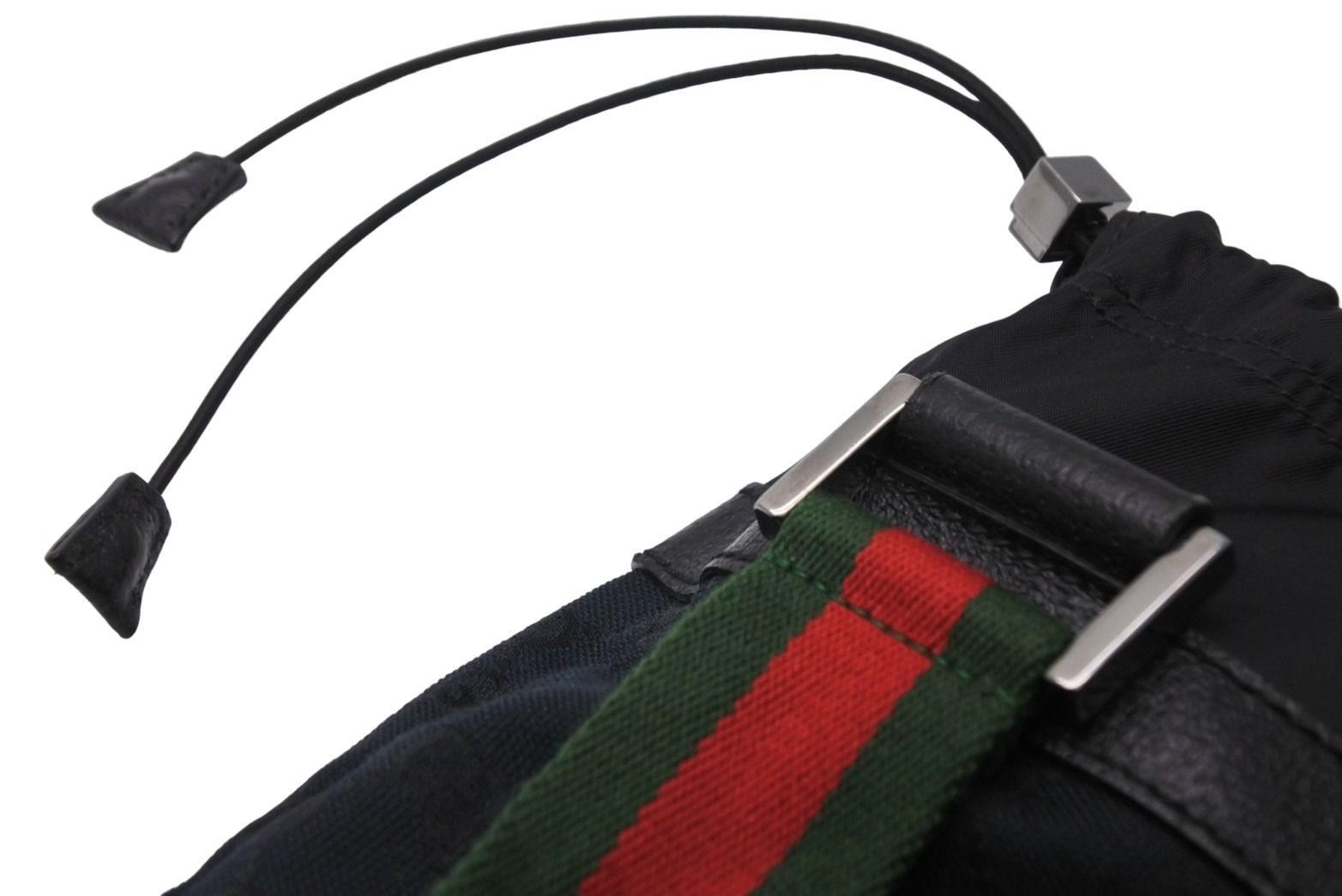 GUCCI グッチ ヨガマット 収納ケース 保存袋 ggキャンバス レザー 