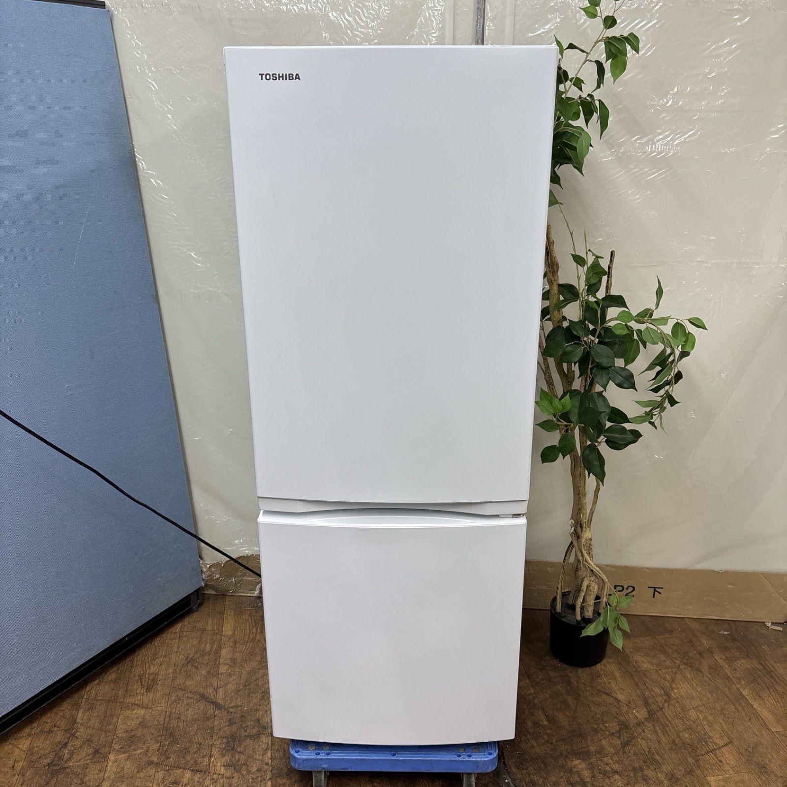 名古屋市内 近郊送料無料 東芝 2023年製 2ドア 冷凍冷蔵庫 153L I714 🌈 名古屋市近郊配送設置無料！ 2023年製の高年式