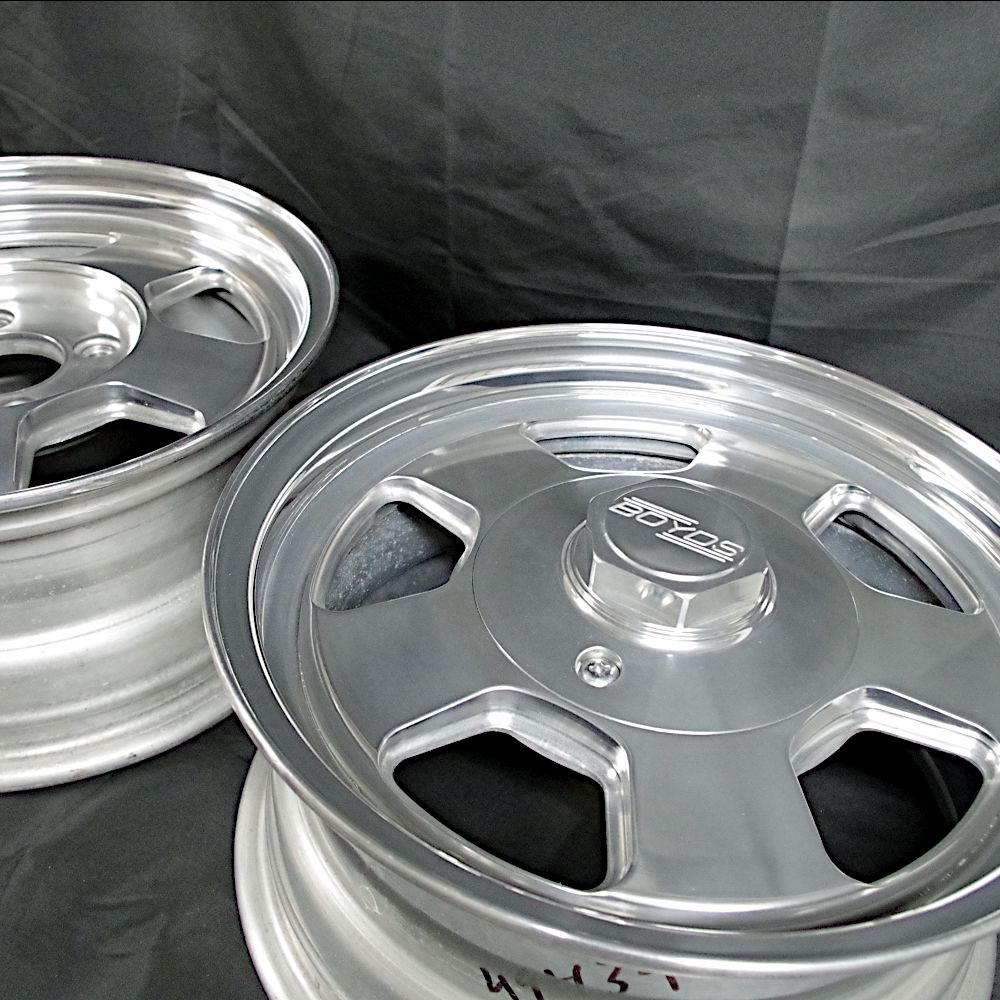 BOYDS ボイド ビレット ホイール センター キャップ GOOD USED USDM  4枚 BOYDS ボイド ビレット 社外 中古 ホイール センターキャップ