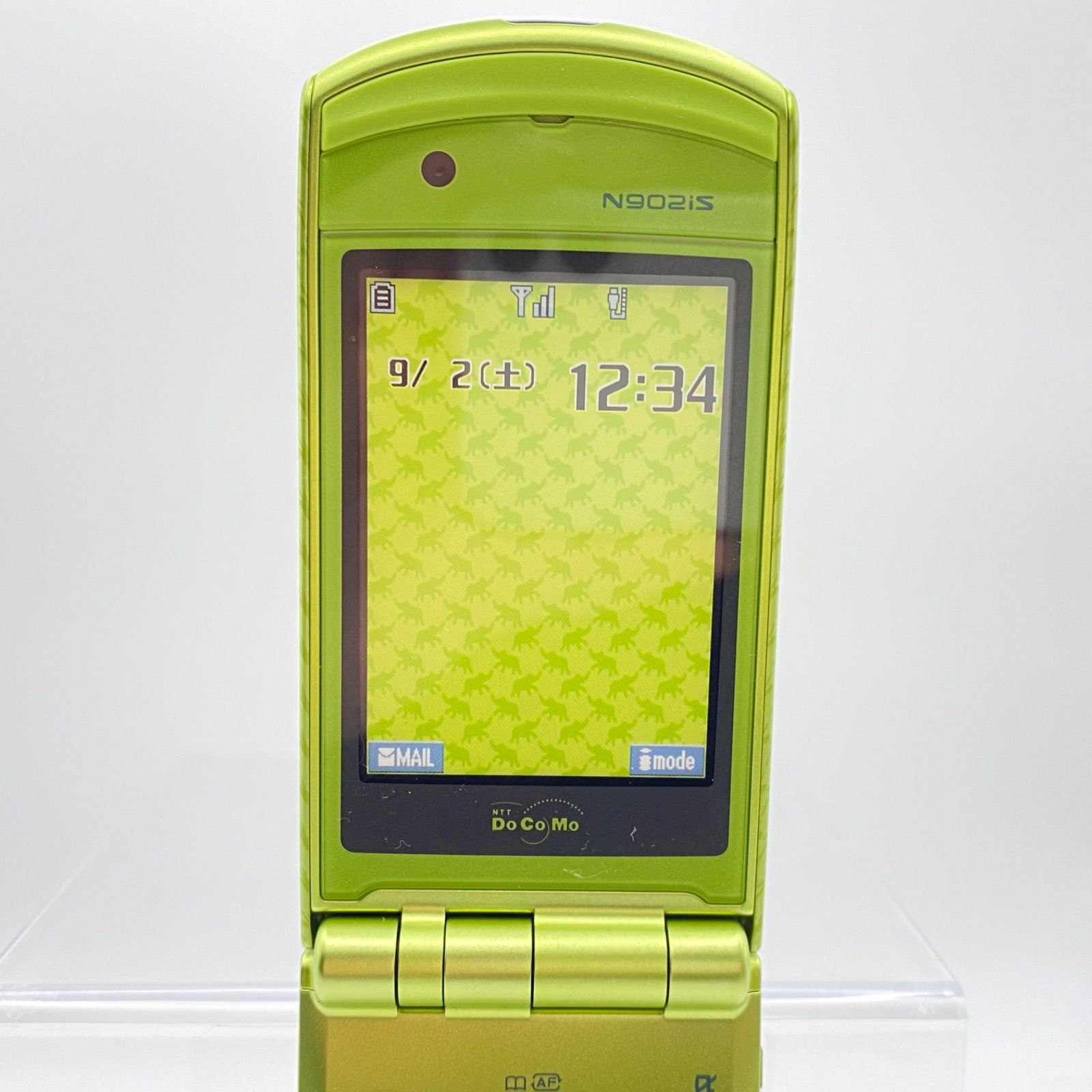 docomo N902isの携帯のモックアップ NTTドコモ N902is モックアップ 【クリックポスト非