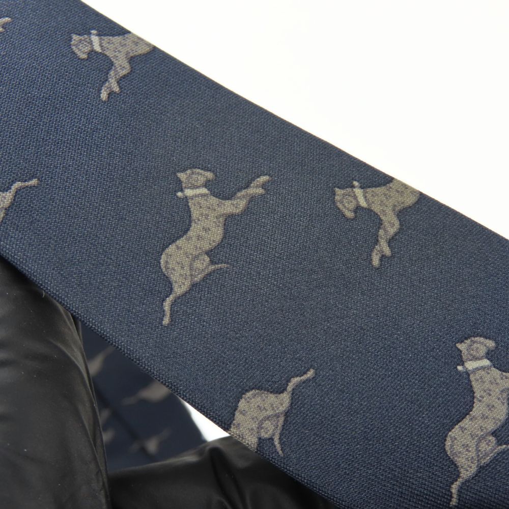 HERMES エルメス ネクタイ グレー シマウマ アニマル 極美品✨HERMES ネクタイ エルメス シマウマ アニマル 動物