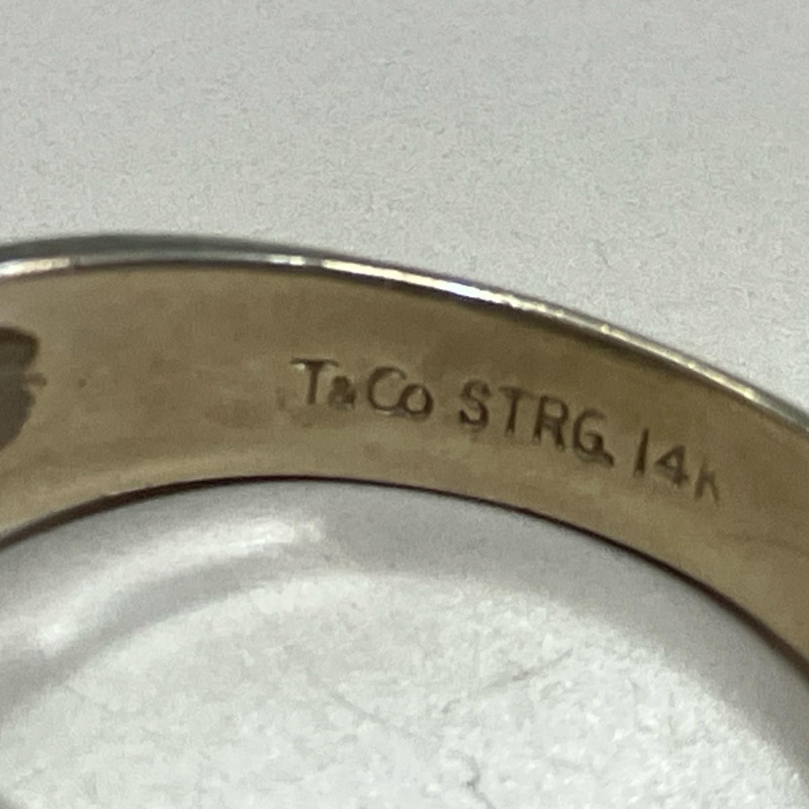 TIFFANY&Co. ティファニー ツイスト リング・指輪 K14ゴールド  