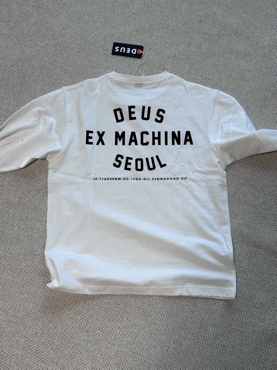 DEUS EX MACHINA ロングスリーブ 白 NICORILABO_COM