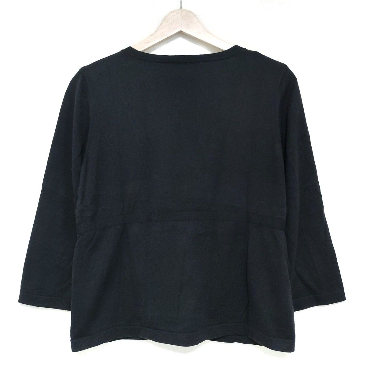 LAURA ASHLEY - LAURAASHLEY(ローラアシュレイ) カーディガン サイズS レディース - ネイビー 七分袖/レース LAURA ASHLEY - LAURAASHLEY(ローラアシュレイ) カーディガン