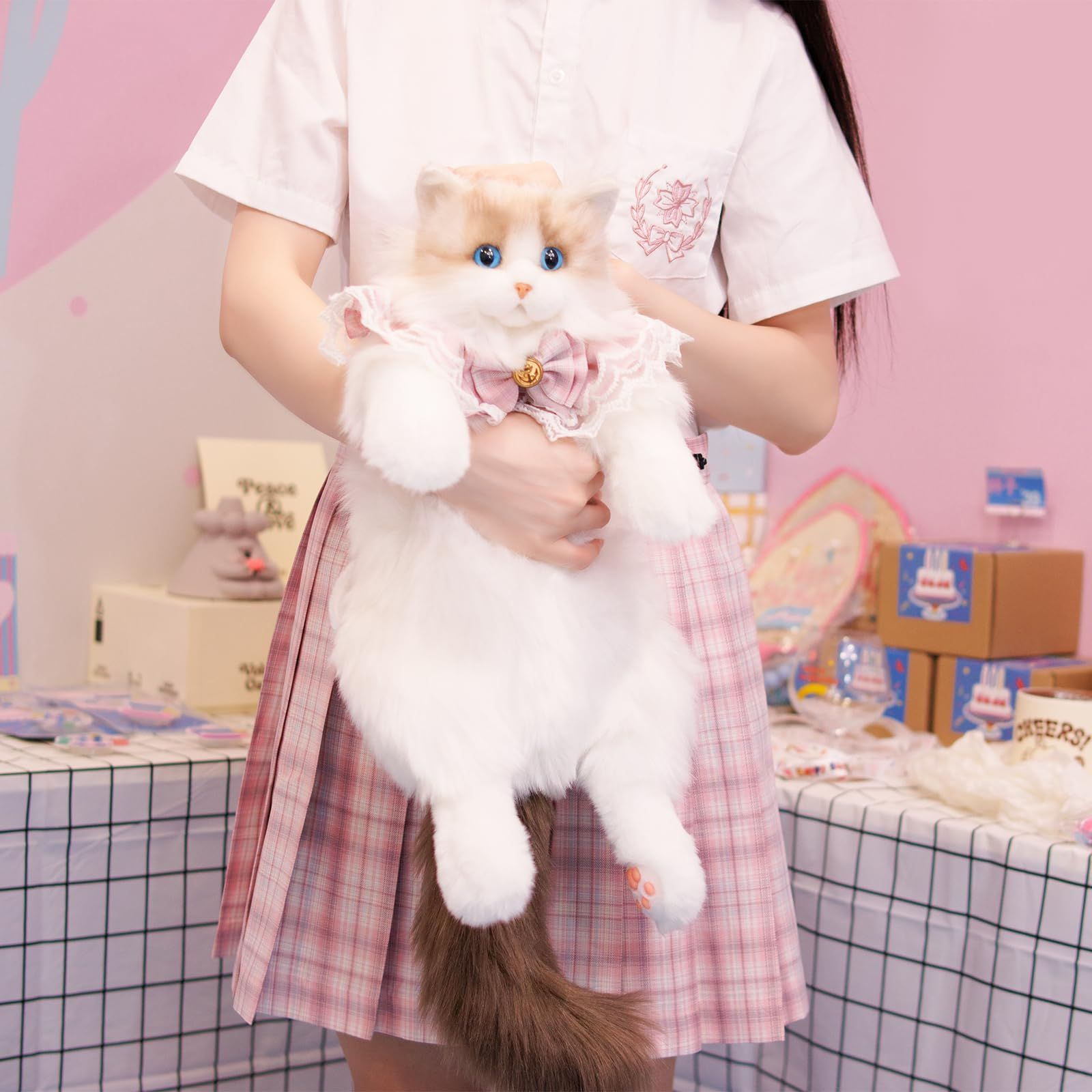 猫のぬいぐるみペット好きな人へのプレゼント