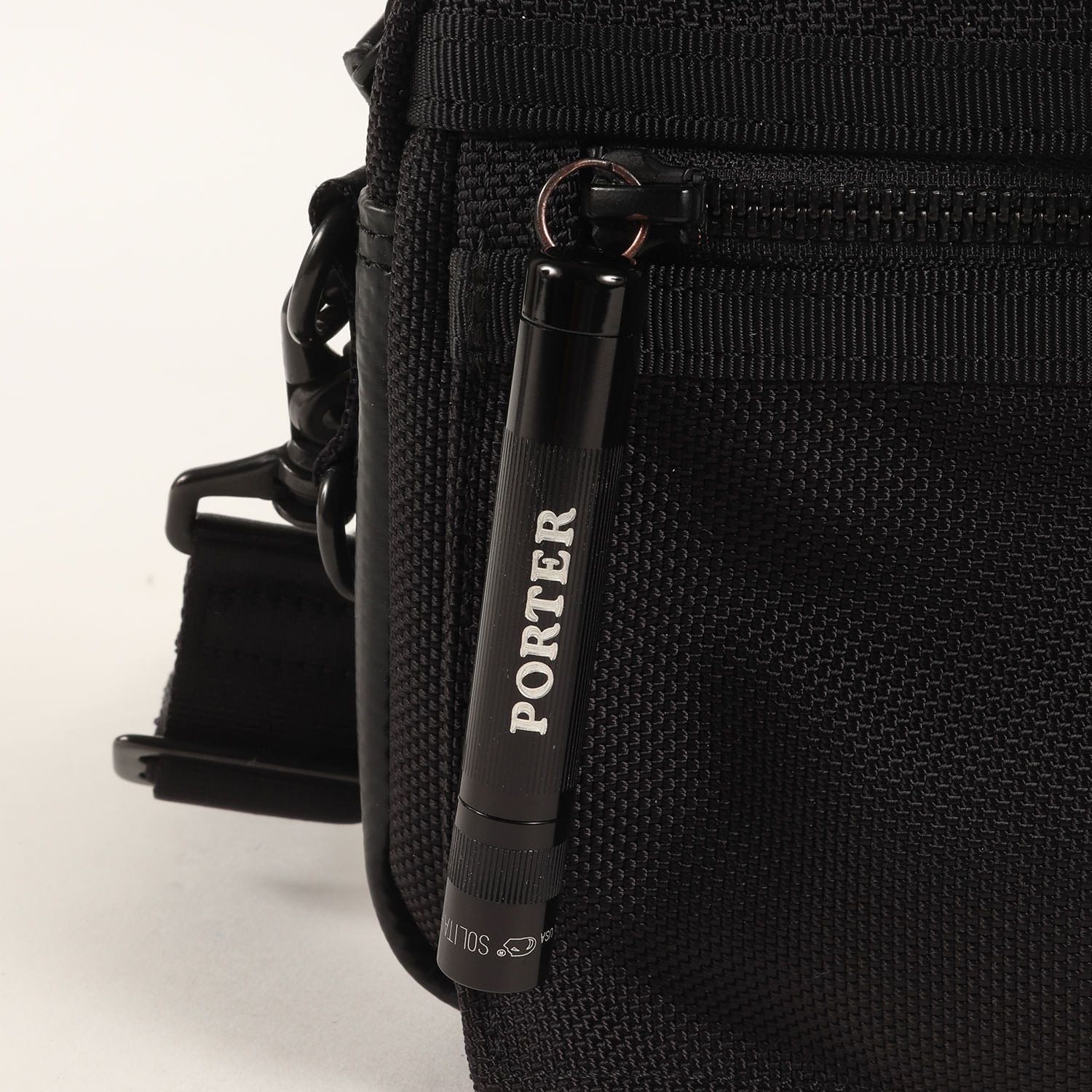 希少 ポーター HEAT ショルダーバッグ L ブラック バリスティックナイロン PORTER 吉田カバン ポーター ヒート スリングショルダーバッグ