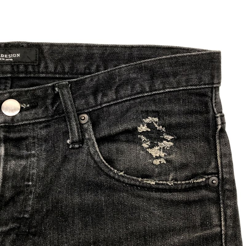 DIESEL デニムパンツ　ブラックパンツ　ダメージ　30インチ　古着 DIESEL デニムパンツ ブラックパンツ ダメージ 30インチ 古着