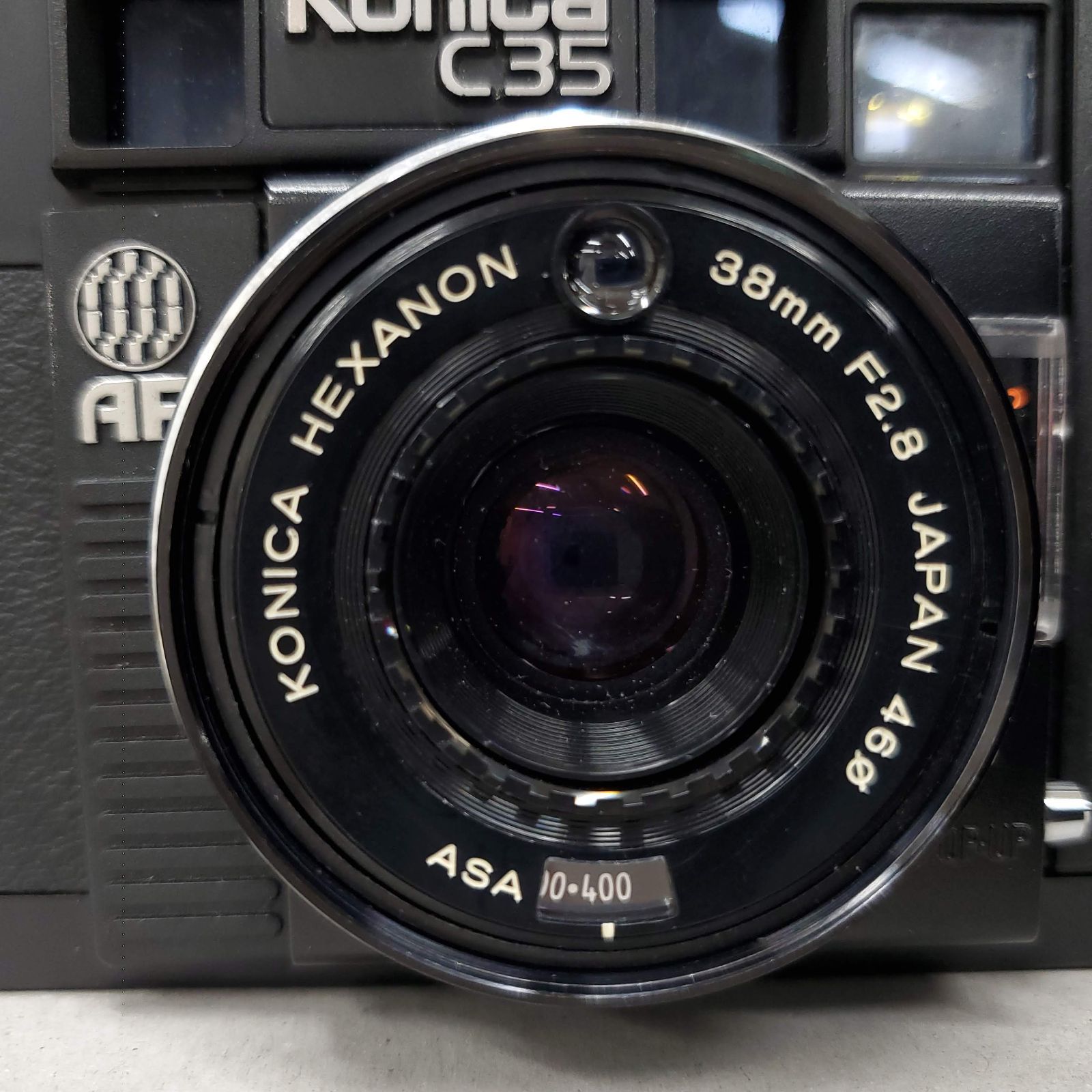 【動作確認済】 KONICA C35AF F0902-12ID p 動作確認済】 KONICA C35AF F0902-12ID - メルカリ