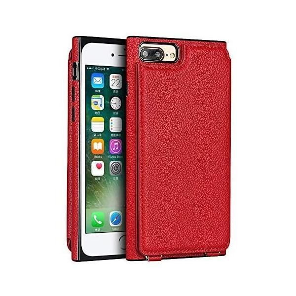 Apple iPhone8 Plus レッド 256GB+ ケース 手帳型付き Amazon.co.jp: iPhone8 Plus ケース 手帳型 Rssviss アイフォン8