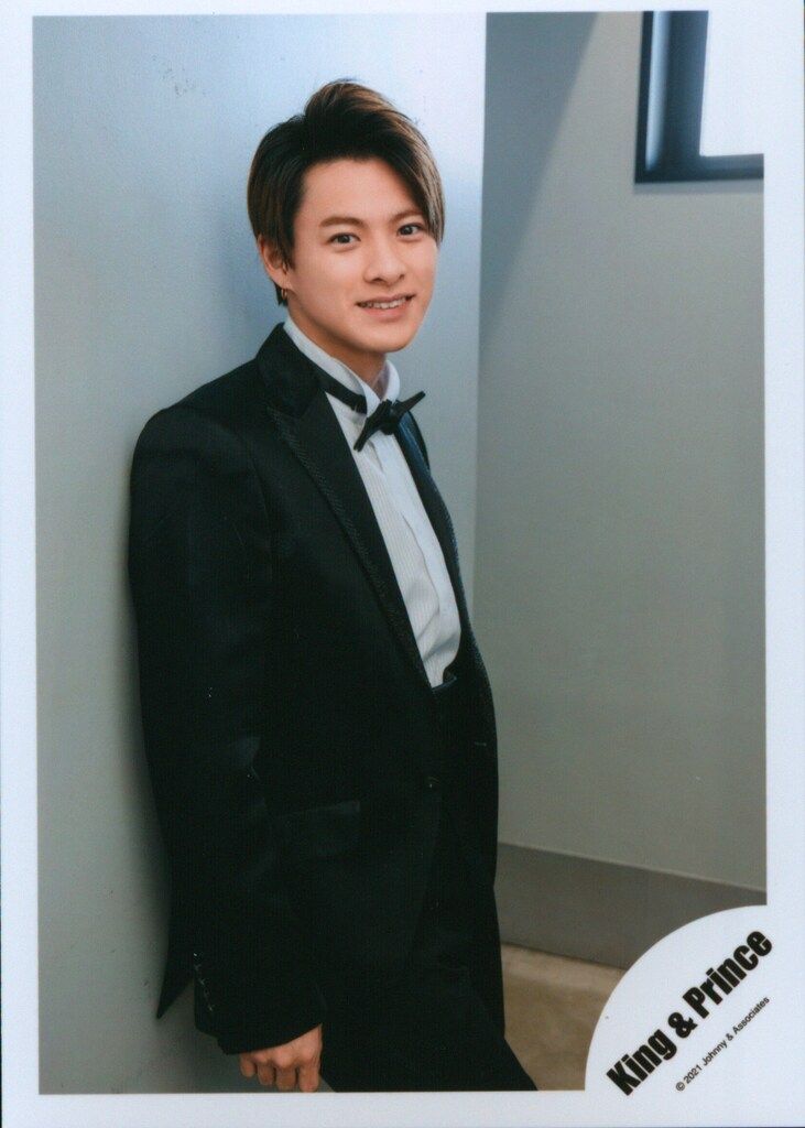 King&Prince 21年 ポートレートシリーズ 平野紫耀 公式写真 *1枚  