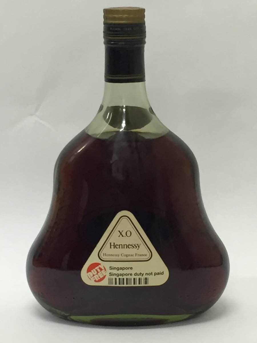 格安！Hennessy ヘネシー XO グリーンボトル 金キャップ COGNAC
