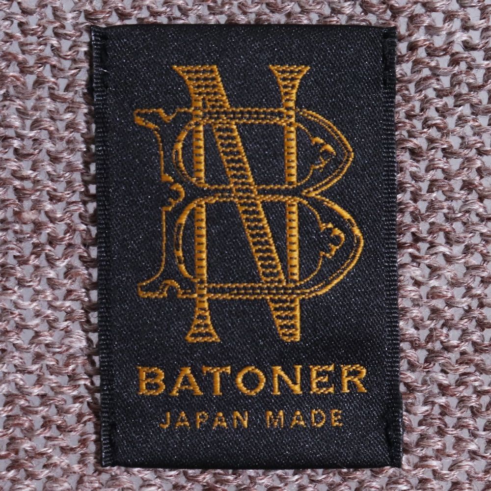BATONER ⭐︎バトナー⭐︎ハイカウント リネン カーディガン　サイズ3 美品 BATONER ⭐︎バトナー⭐︎ハイカウント リネン カーディガン