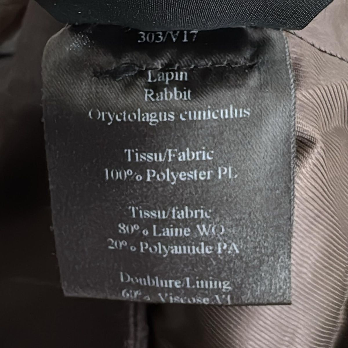 PAULEKA ポールカ ブルゾン サイズ38 M レディース - ダークブラウン 長袖|ラビットファー|ジップアップ|秋|冬 WWW_NOITHATQUANGTHANH_NET