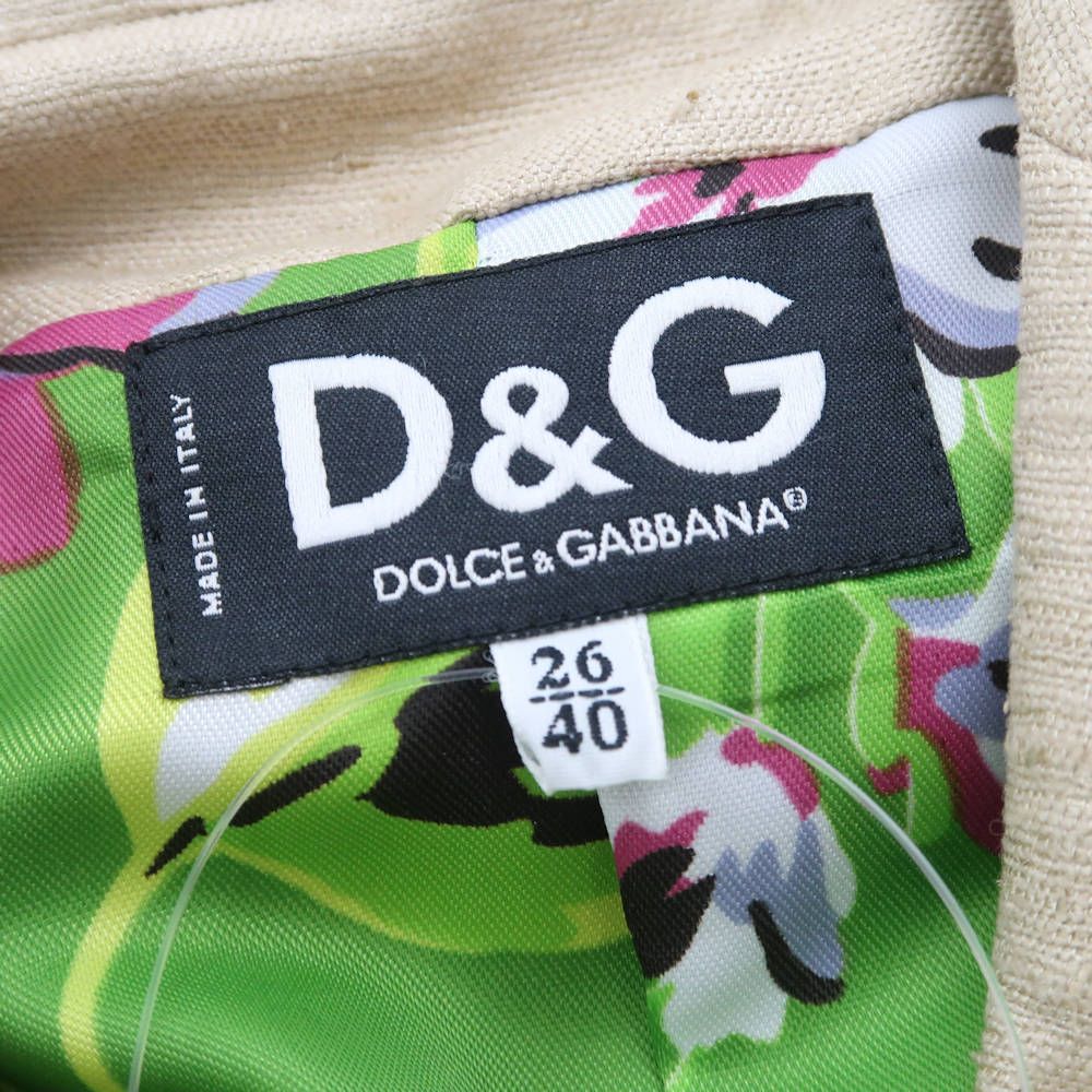 DOLCE&GABBANA ドルチェ＆ガッバーナ D&G テーラードジャケット