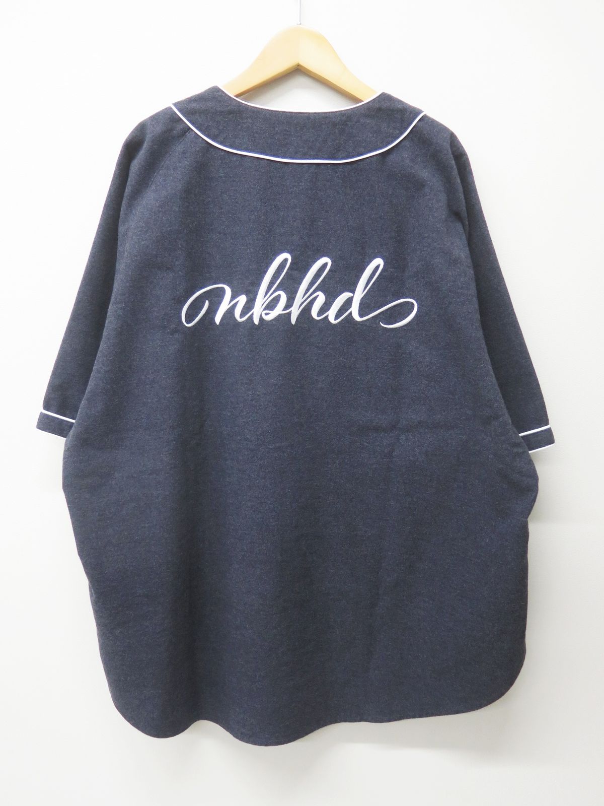 NEIGHBORHOOD ネイバーフッド 241AQNH-SHM06 24SS BASEBALL SHIRT ベースボールシャツ S