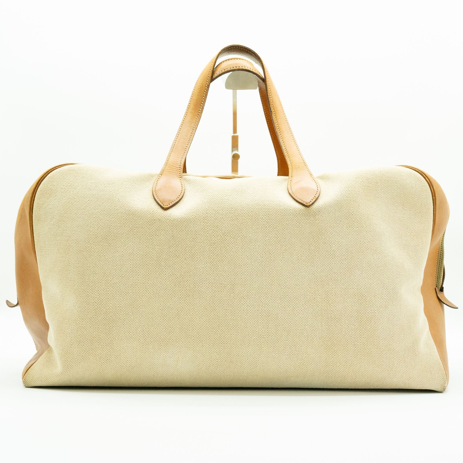 HERMES】 エルメス ヴィクトリア50 ボストンバッグ 刻印X