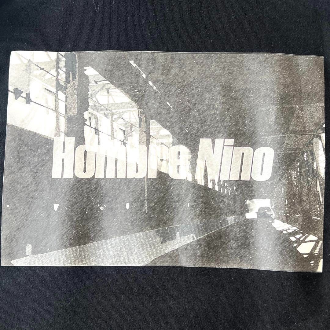 Hombre Nino オンブレニーニョ ロゴ スウェットパーカー ブラックL Hombre Nino オンブレニーニョ ロゴ スウェットパーカー