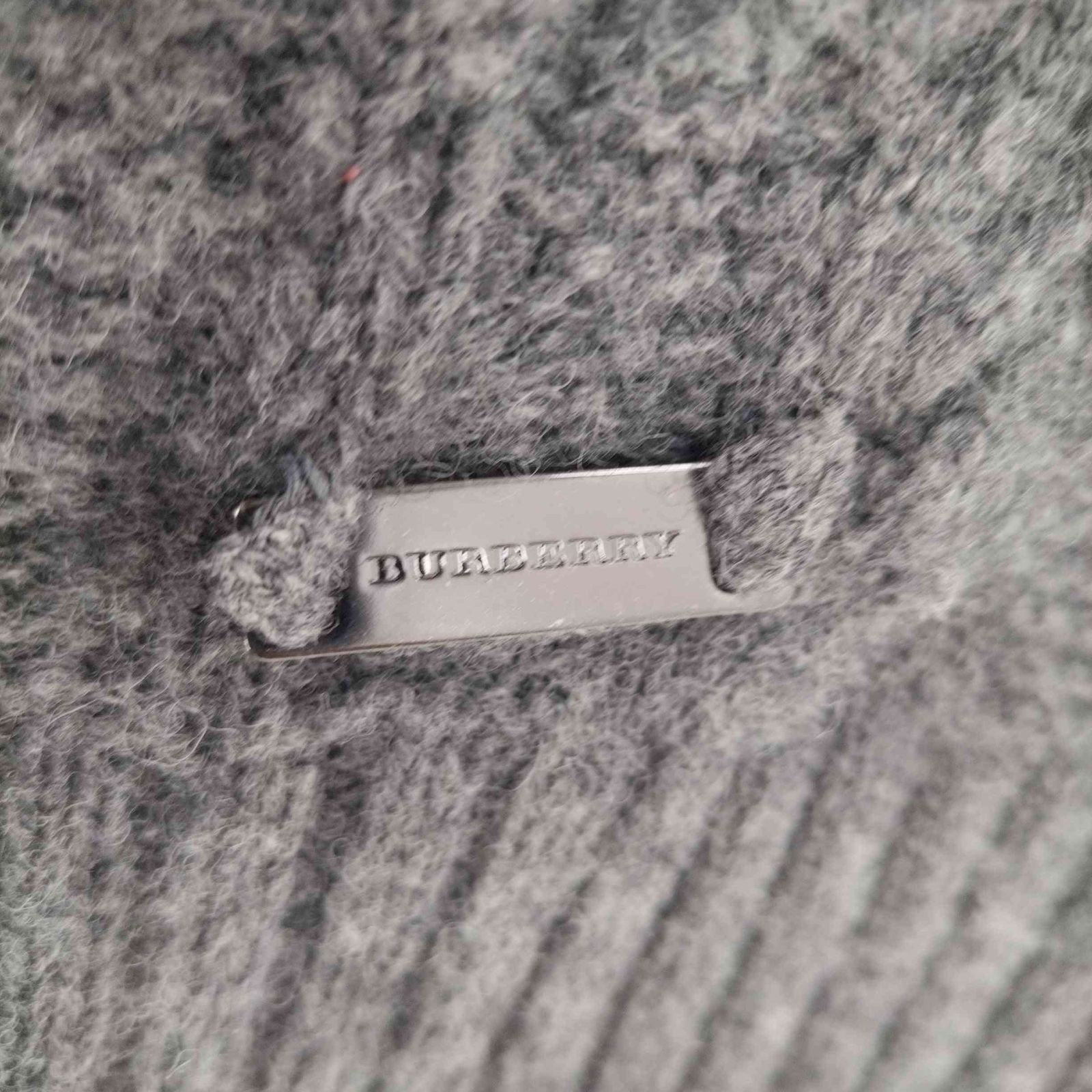 バーバリーロンドン BURBERRY LONDON カシミヤ混ケーブルニット