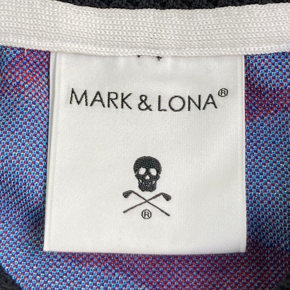 サイズ：46 MARK&LONA マークアンドロナ 半袖ポロシャツ スカル