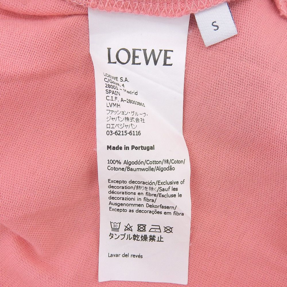 LOEWE ロエベ × パウラズイビザ トップス レディース ピンク S