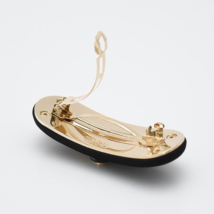 PRADA プラダ ヘアクリップ バレッタ ヘアアクセサリー Re-Nylon