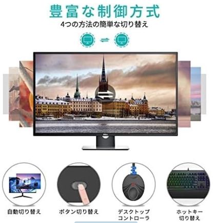 DP切り替え器4入力
