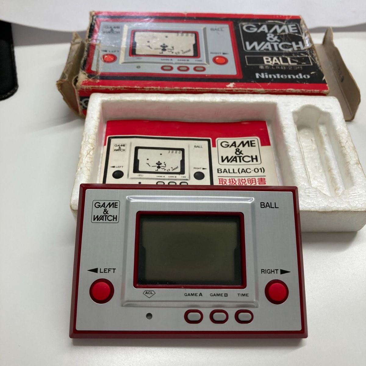 ◇希少 レア 任天堂 ゲームウォッチ ボール BALL 初期版 AC-01◇