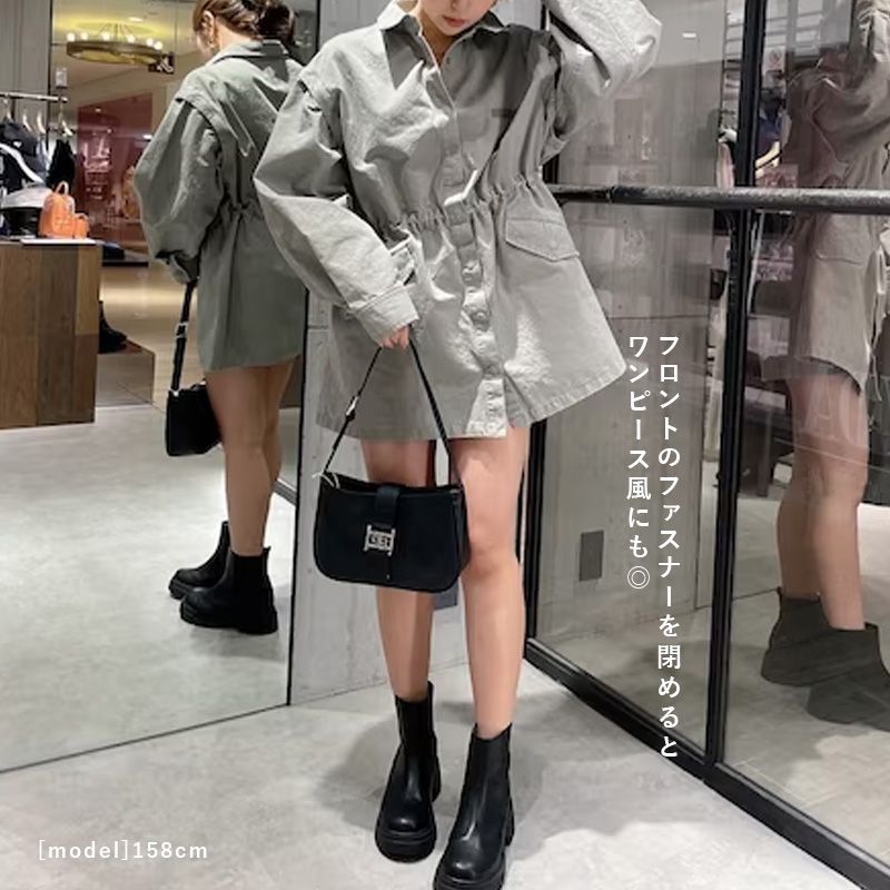 SALE！37%OFF】2WAYスリーブミリタリーコート GYDA ジェイダ 