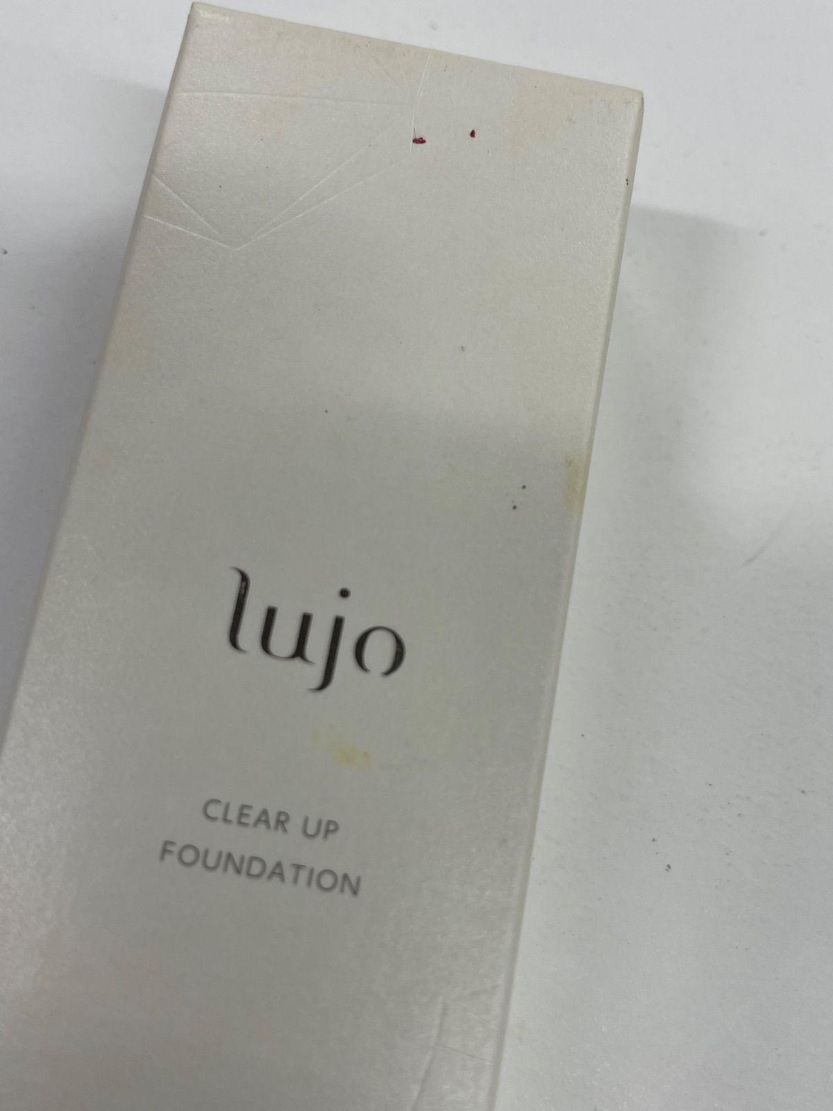 lujo クリアアップファンデーション ライトベージュ 20g lujo クリア