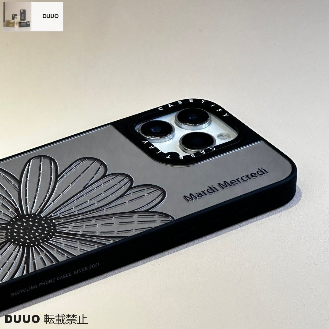 新品 CASETiFY ミラー iPhone 17 ケース ブラック スマホ casetify_jp