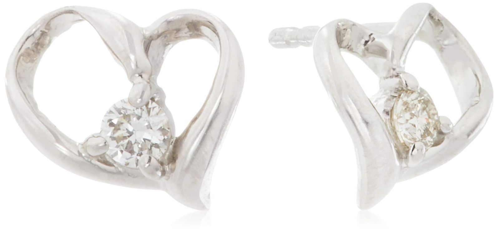 数量 0.05ct カード鑑別付き ダイヤモンドピアス プラチナ DAPE-157PT D-COLLECTION ディーコレクション