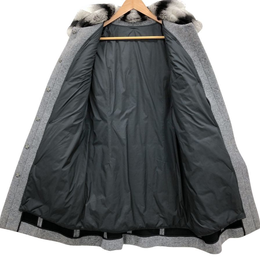 ルネ コート ウール レッキスファー 中綿ライナー ロング【AFF23  