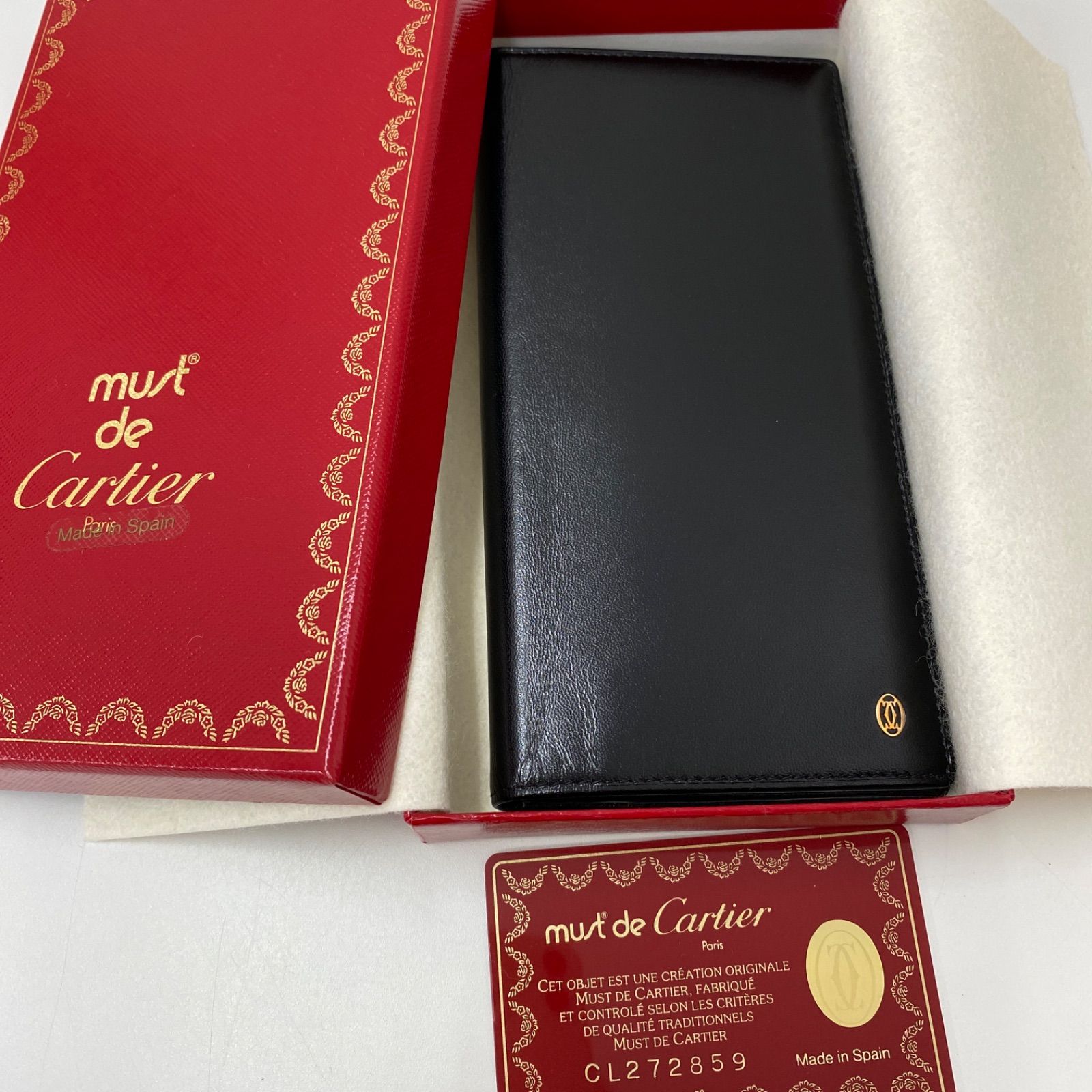 未使用】Cartier カルティエ パシャ レザー 長財布 - フロンティア ...