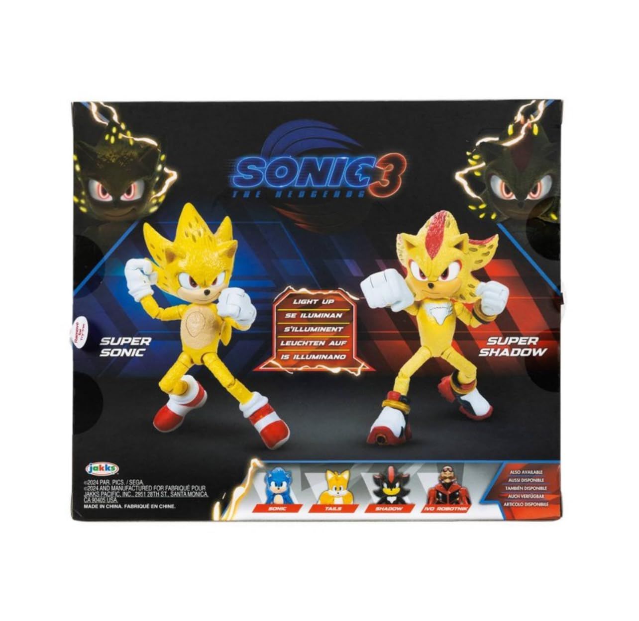 JAKKS パシフィックソニック ザ ヘッジホッグ ライトアップ