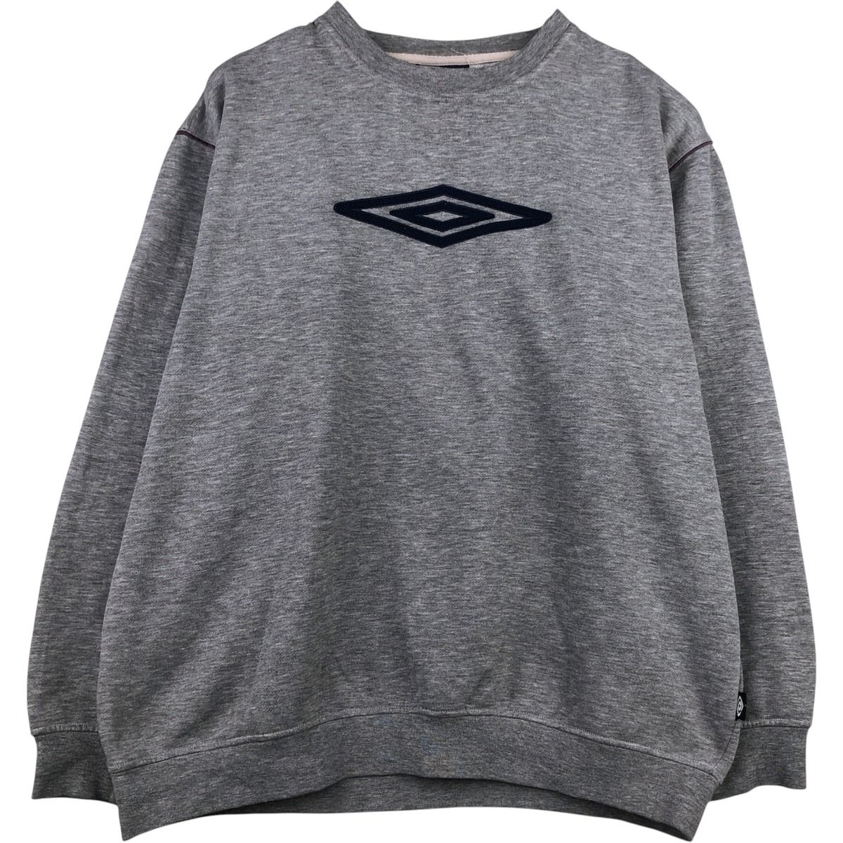 古着 アンブロ UMBRO ロゴスウェットシャツ トレーナー メンズXL相当|eaa588250