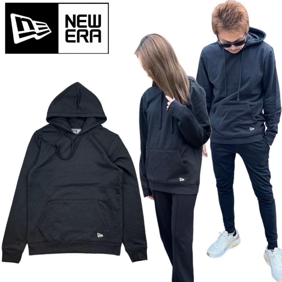 ニューエラ NEWERA パーカー ロゴ NEA550 ブラック 裏起毛