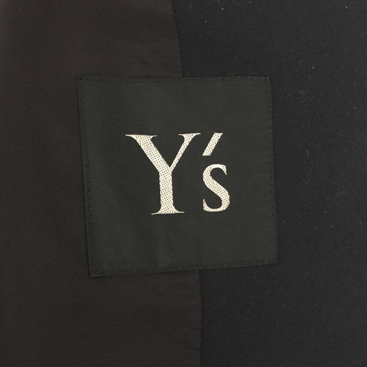 Y's ワイズ 1996AW ナイロンポリエステル4Bジャケット ブラック YG-J09 