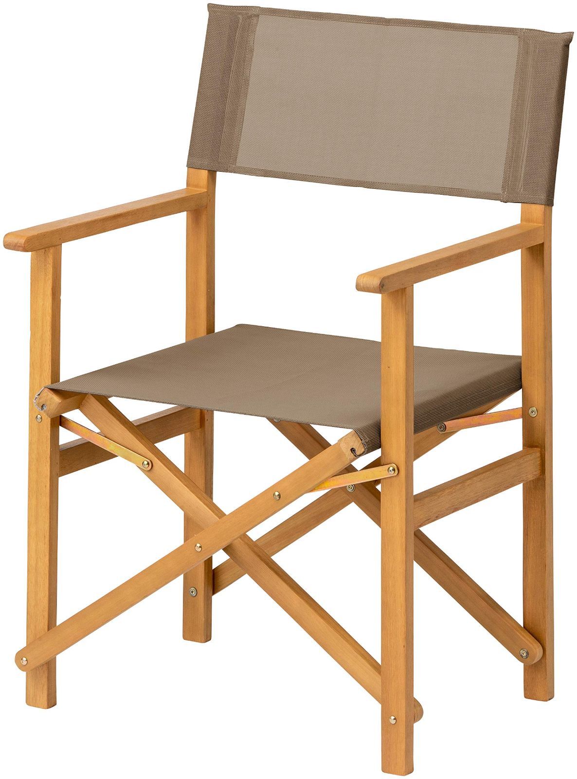 MWF-32C 耐久性に優れているユーカリ材 折りたたみ式 MWF ユーカリ 天然木 ディレクターチェアー キャリー ガーデンチェアー タカショー