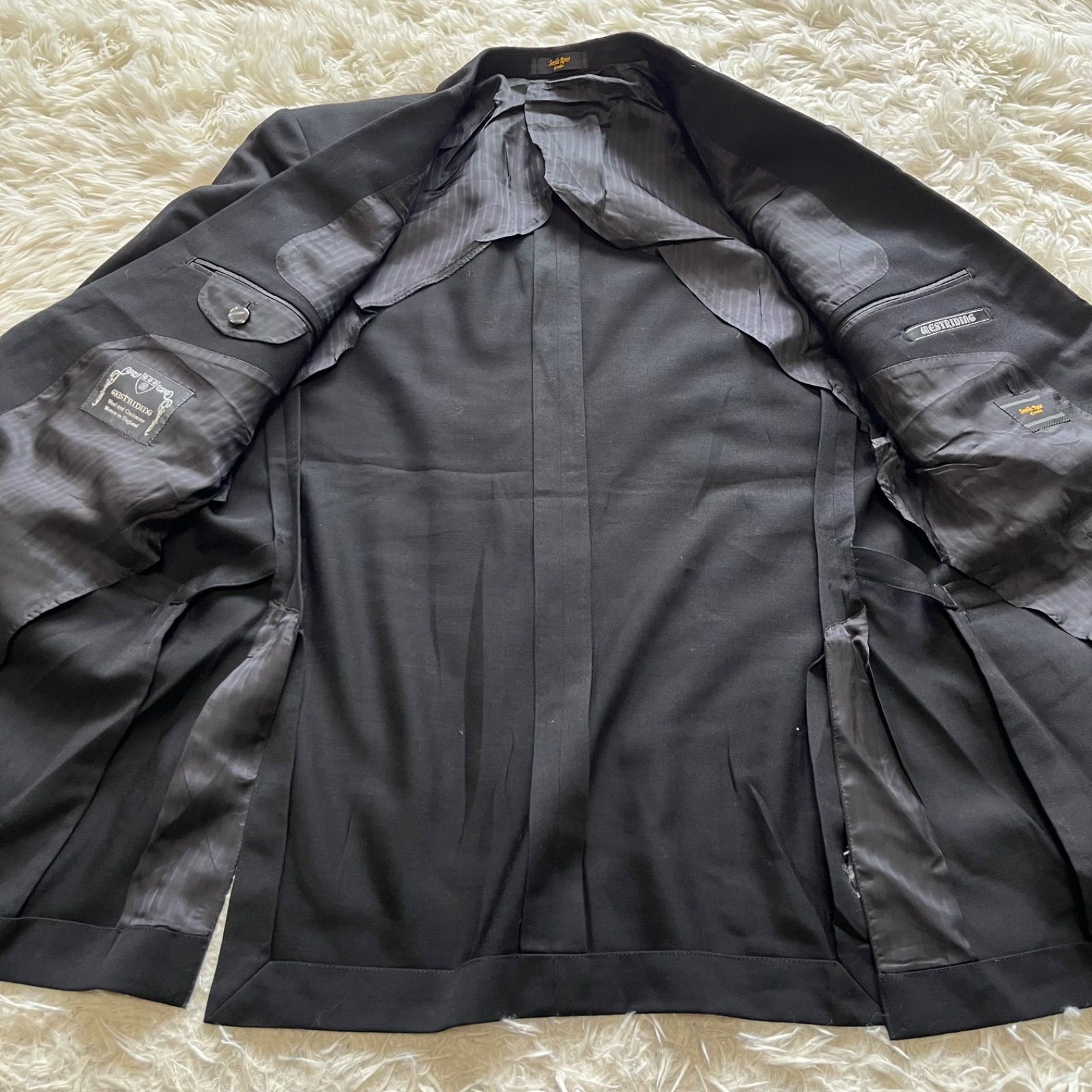 カシミヤ混 ウール生地