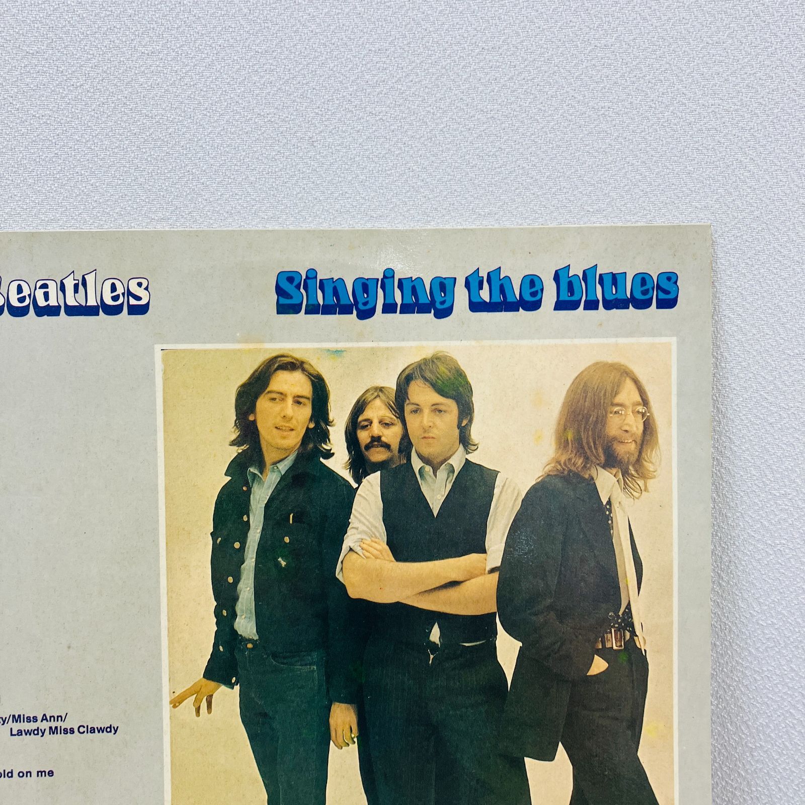 A【希少】LP レコード ビートルズ THE BEATLES SINGING THE