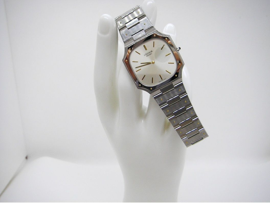 中古品・美品】 SEIKO/セイコー CREDOR/クレドール メンズ ウォッチ 9300-5070 USED品 071741 JAPAN  ヴィンテージ シルバー 銀 日本製 - メルカリ