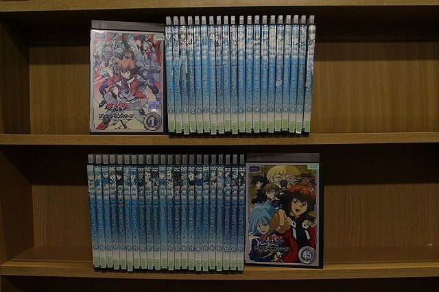 遊戯王デュエルモンスターズGX DVD 全45巻セット　レンタル落ち
