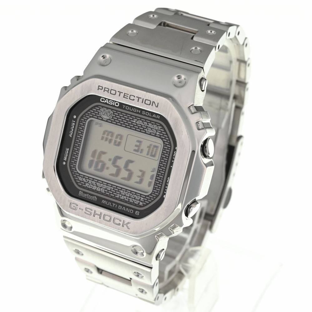 【良品】カシオ G-SHOCK GMW-B5000D-1JF　保証書付き Gショック】フルメタル / スマートフォンリンク&電波ソーラー / GMW