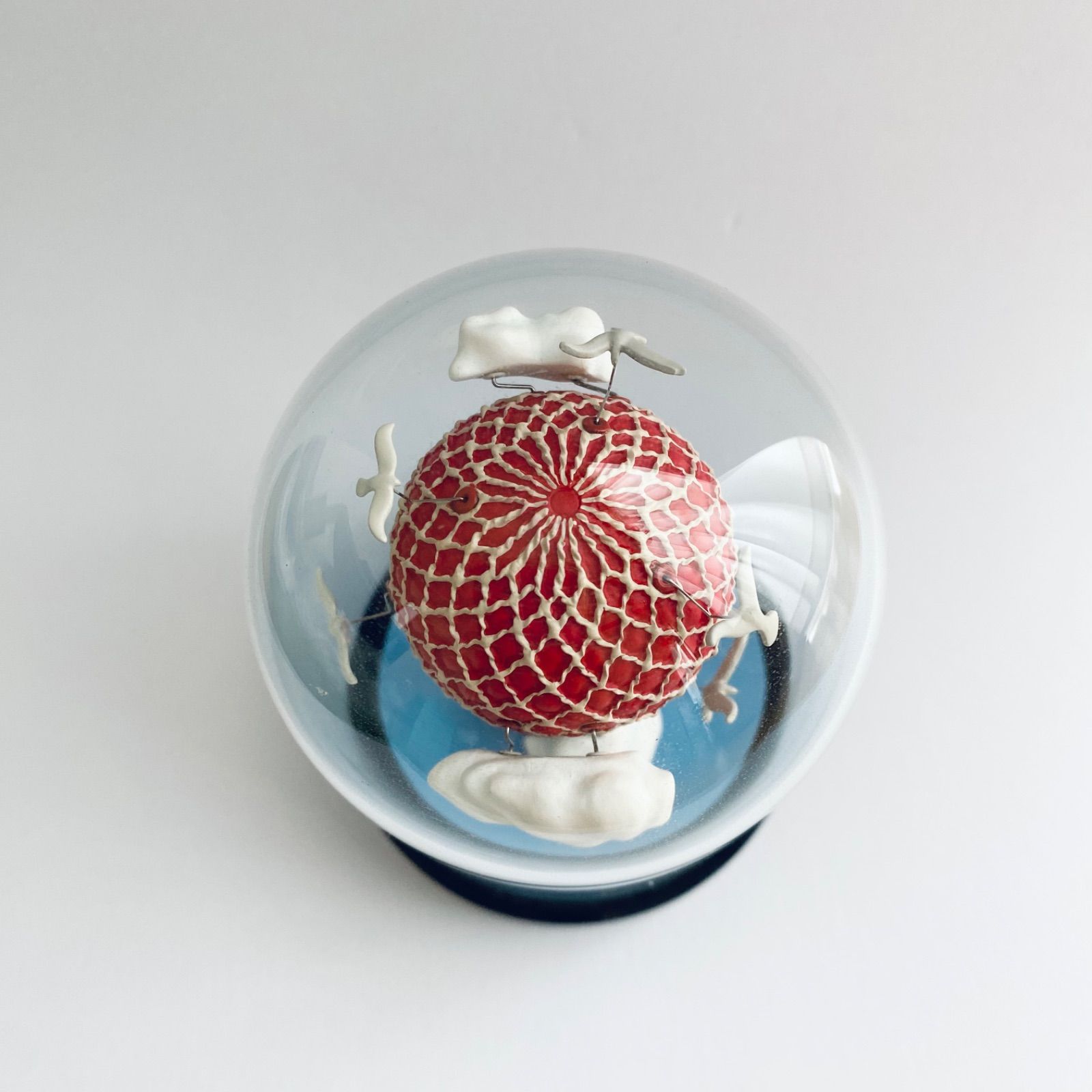 ルイビトン　赤い気球の置物　送料込 ルイヴィトン オブジェ レッド LOUIS VUITTON 気球 エアバルーン VIP