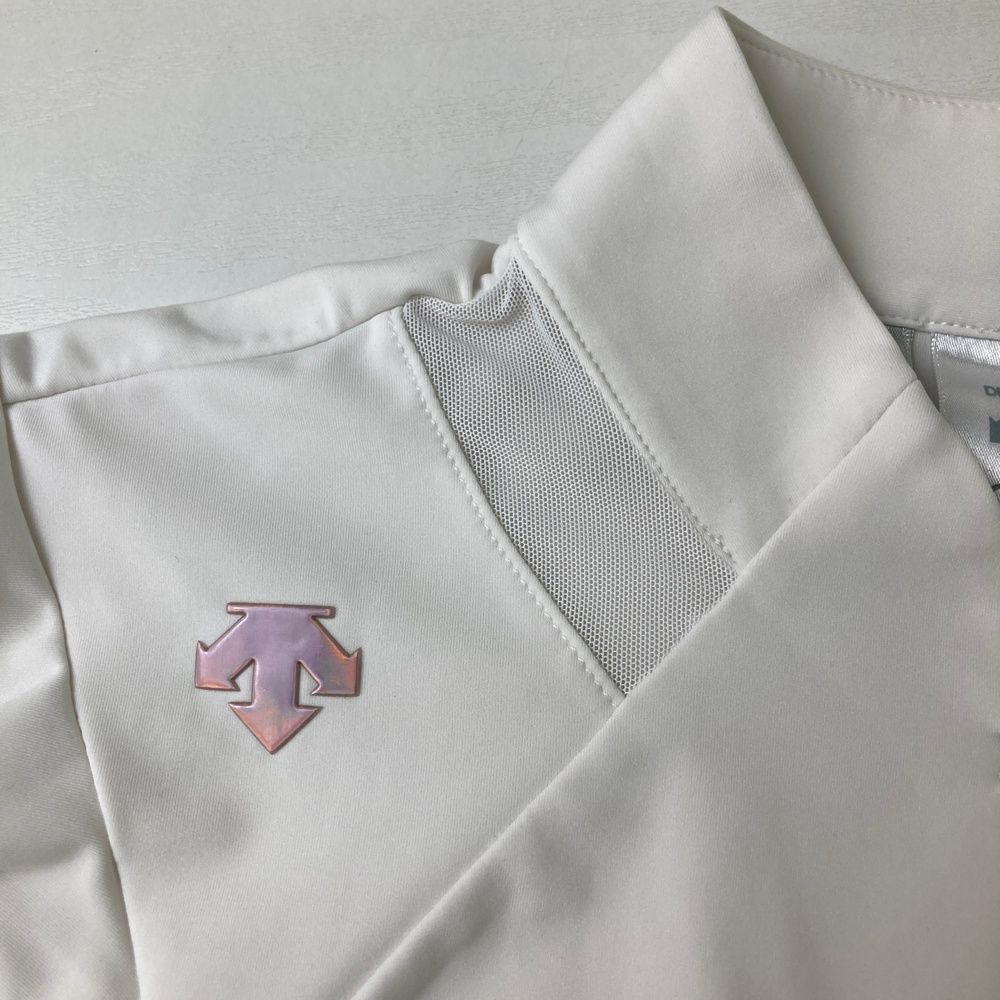 DESCENTE GOLF フリル袖ポロシャツ Sサイズ サイズ：S DESCENTE GOLF デサントゴルフ 半袖Tシャツ 袖フリル