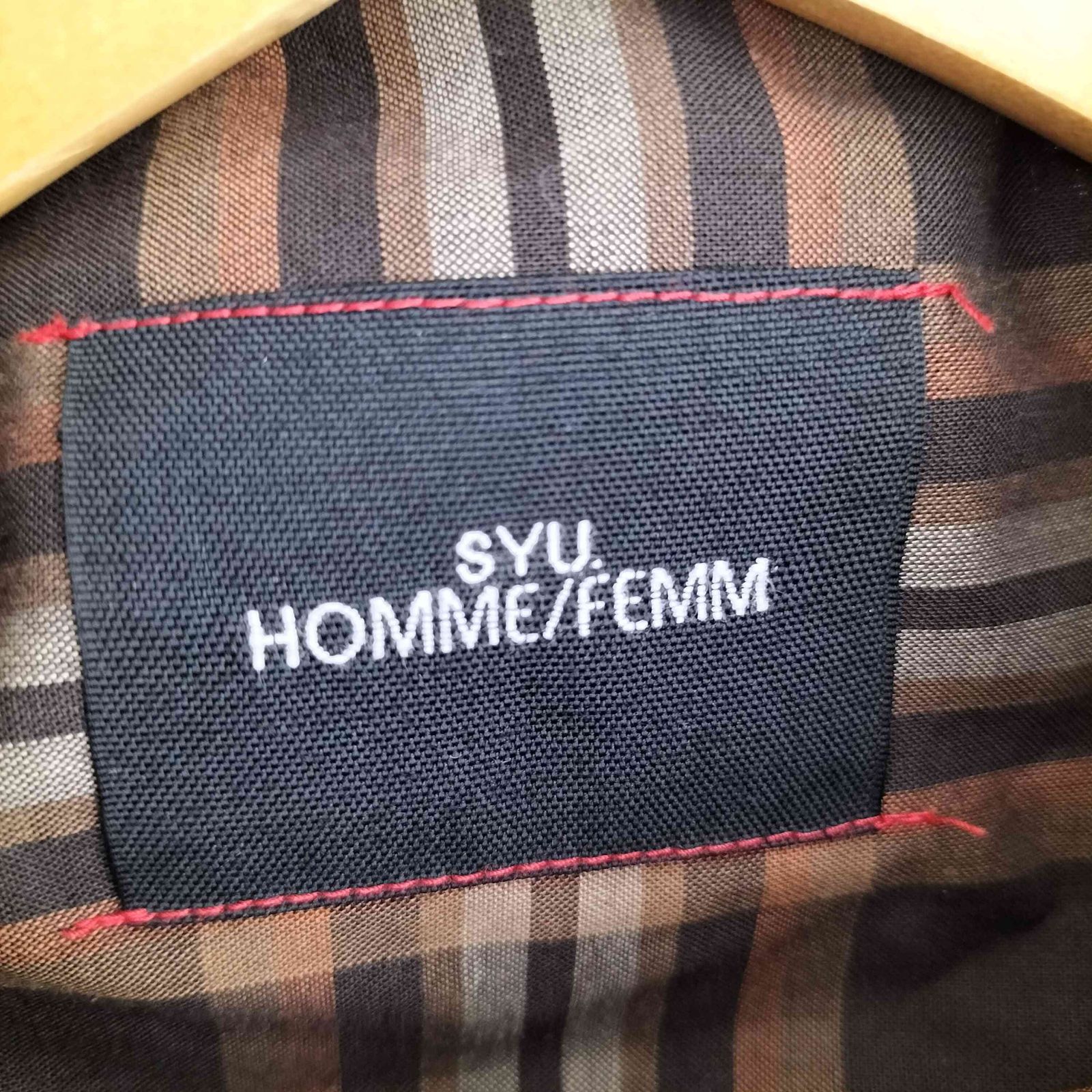 シュウオムフェム SYU. HOMME/FEMM NU SUPER ARM SHIRTS TYPE SLIM