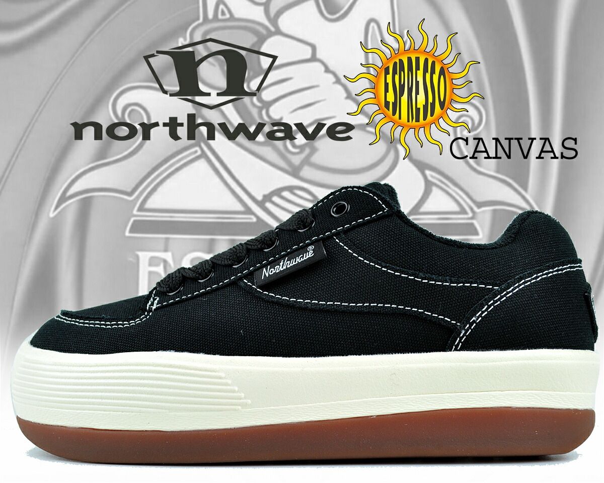 ノースウェーブ エスプレッソ キャンバス ブラック Northwave ESPRESSO CANVAS BLACK nw004-blk