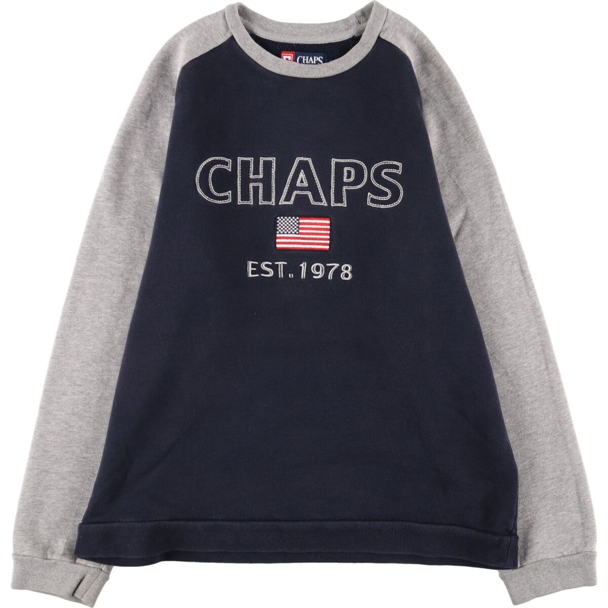 チャップス CHAPS ロゴスウェット トレーナー メンズXL /eaa353531